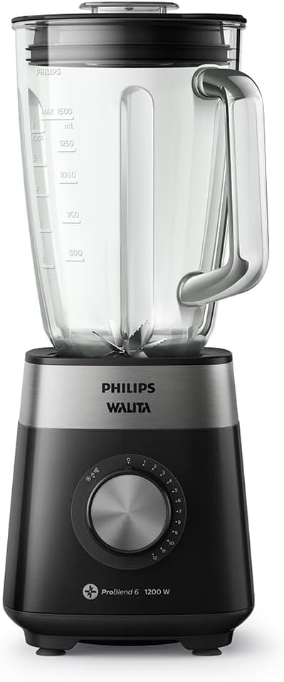 Liquidificador Philips Walita Série 5000 Jarra de Vidro 2L 1200W
