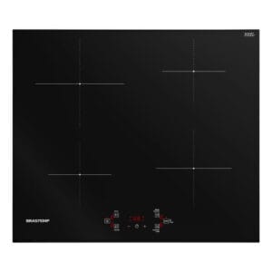 Cooktop de Indução Brastemp 4 Bocas Touch 58x51cm 220V