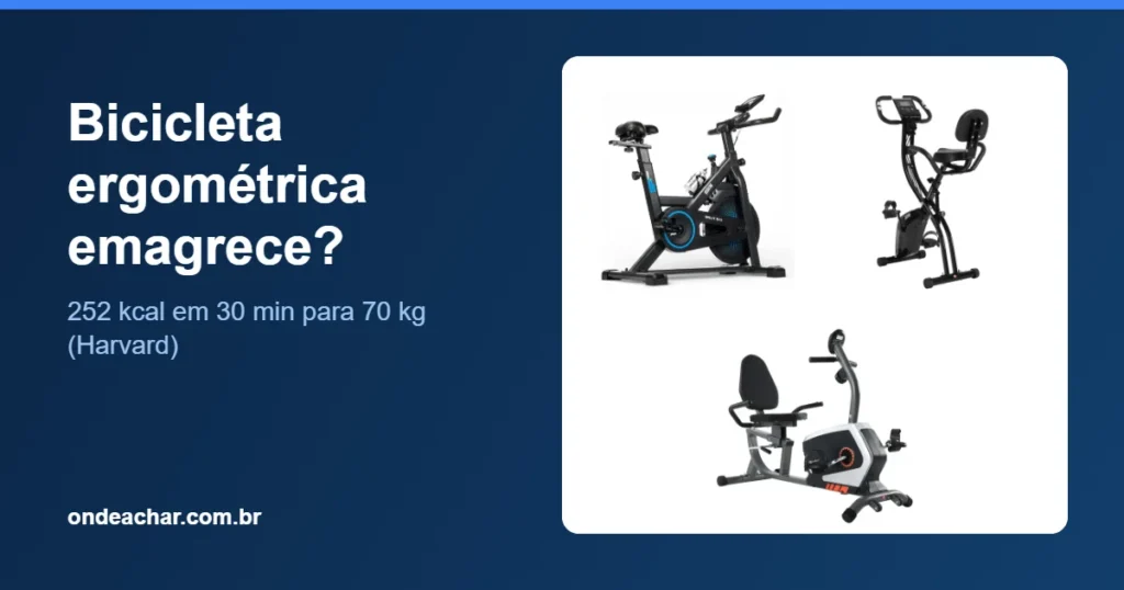 Bicicleta ergométrica emagrece