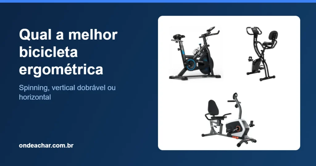 Melhores bicicletas ergométricas 2026