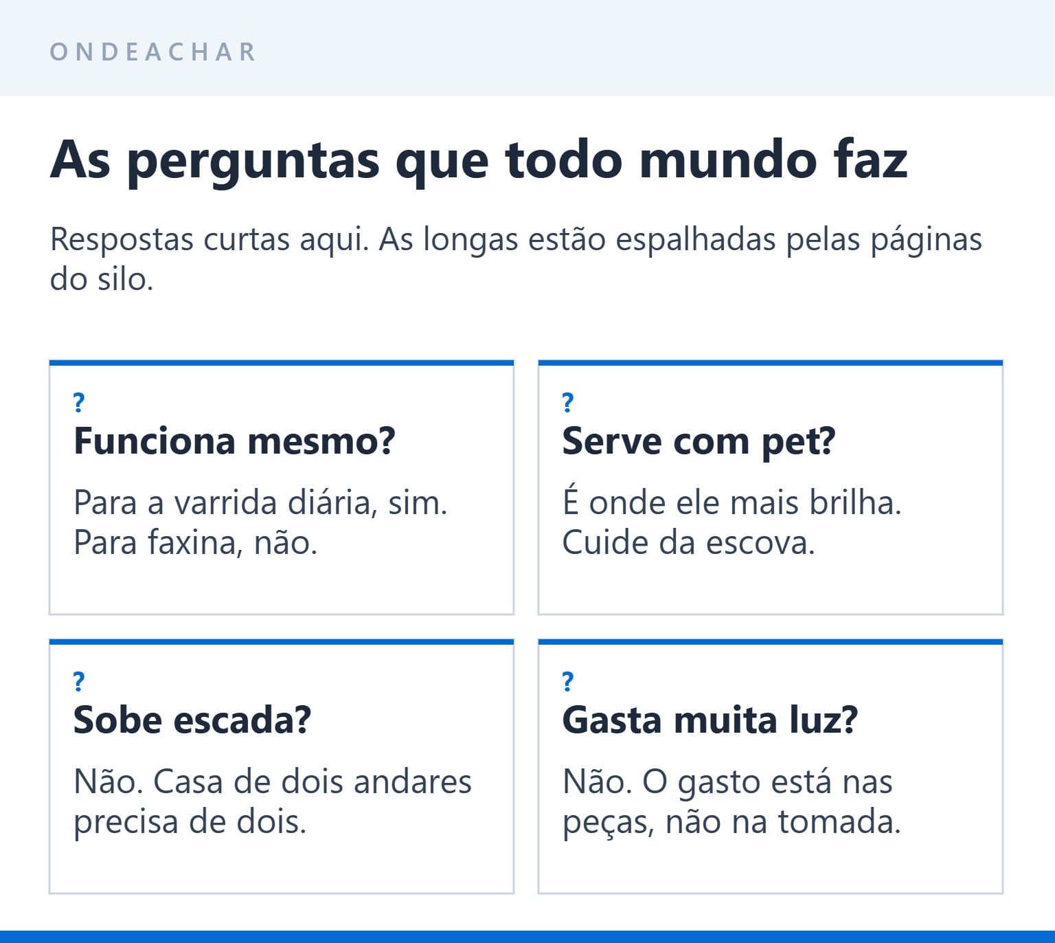 As perguntas mais frequentes sobre aspirador robô