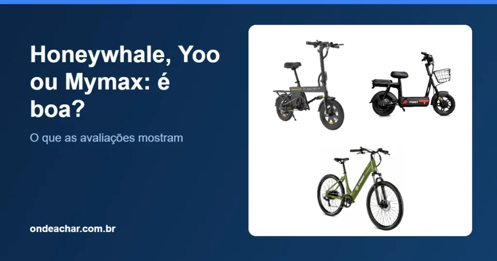 Review bicicletas elétricas Honeywhale Yoo Mymax