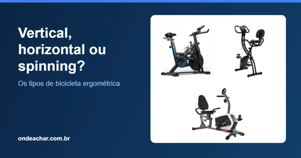 Tipos de bicicleta ergométrica