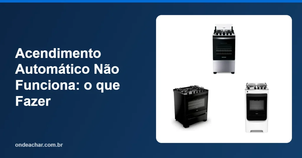 Acendimento Automático Não Funciona o que Fazer