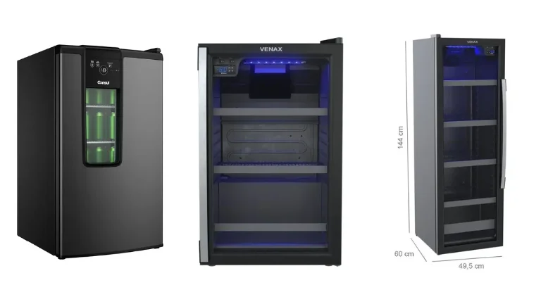Cervejeiras Consul Titanium e Venax Blue Light 100 e 209 litros