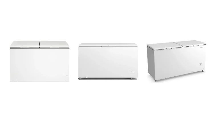 Freezers horizontais Consul CHB53, Electrolux HI550 e Metalfrio DA550IF