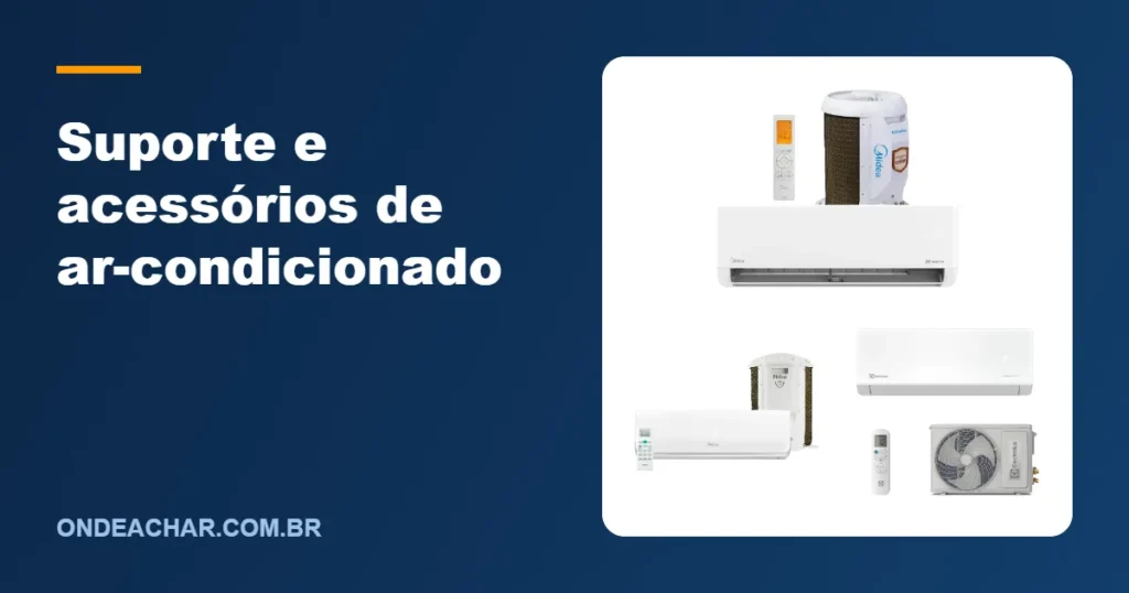 Suporte e acessórios de ar-condicionado